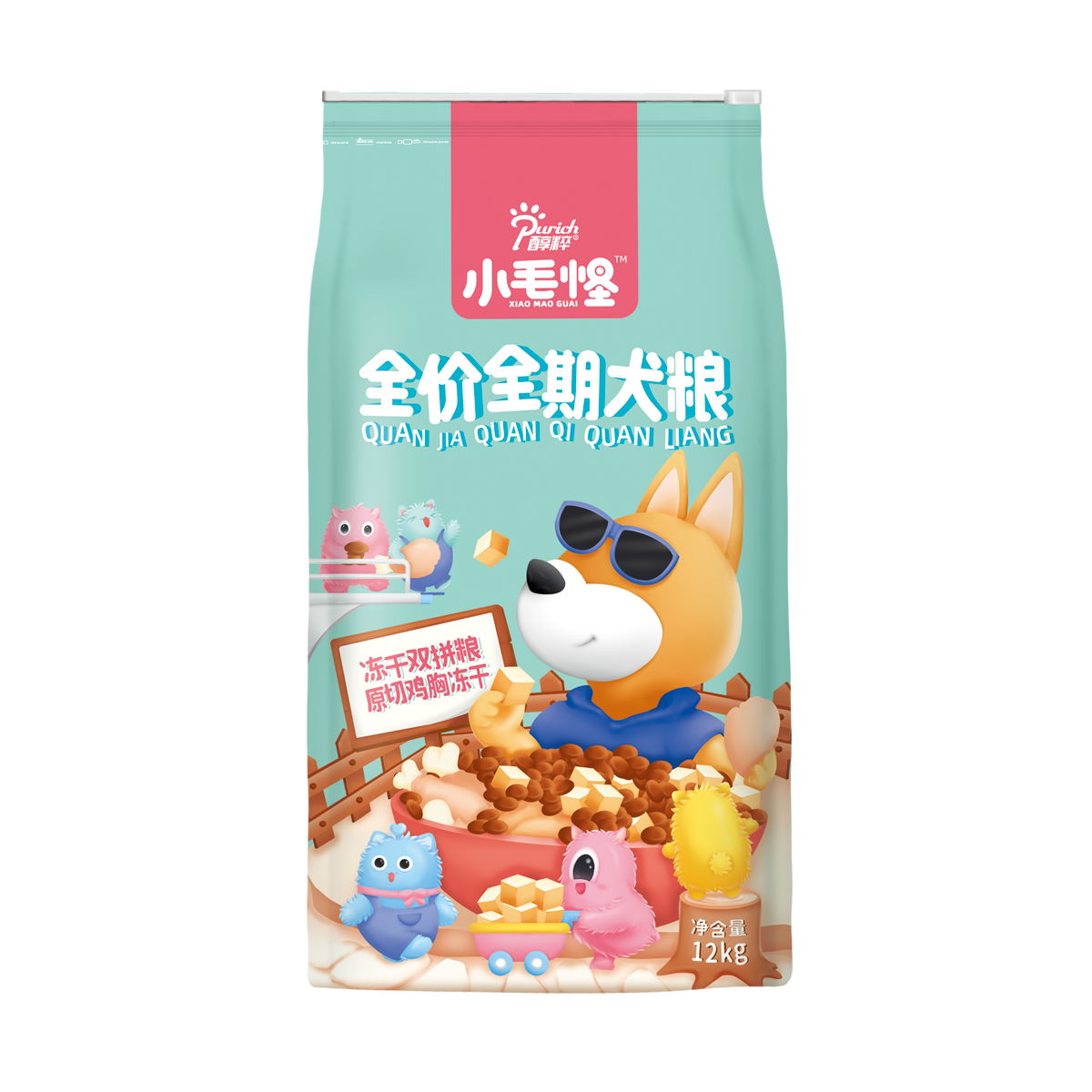 醇粹双拼冻干狗粮12kg-baobei.Pet - 猫猫狗狗爱宠网