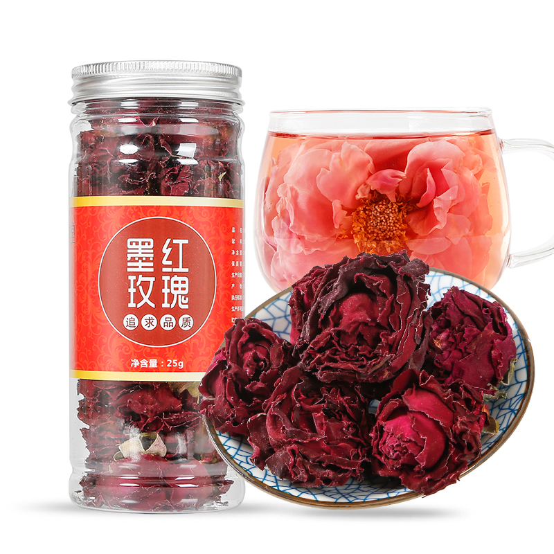 徽春堂 大朵玫瑰花茶 25g/罐